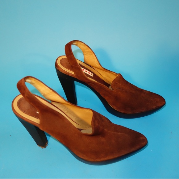 MARNI suede pumps - Picture 5 of 7